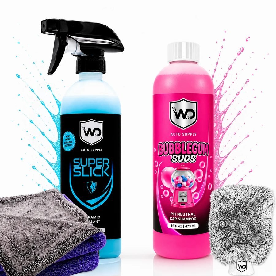 Ceramic sealant and pH neutral car shampoo used by PrimeX Auto Detailing